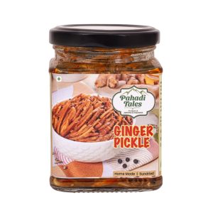 Ginger Pickle 200g | Sundried Adrak Aachar in Mustard Oil